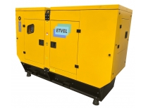 Дизельный генератор ETVEL ED-55B в кожухе с АВР